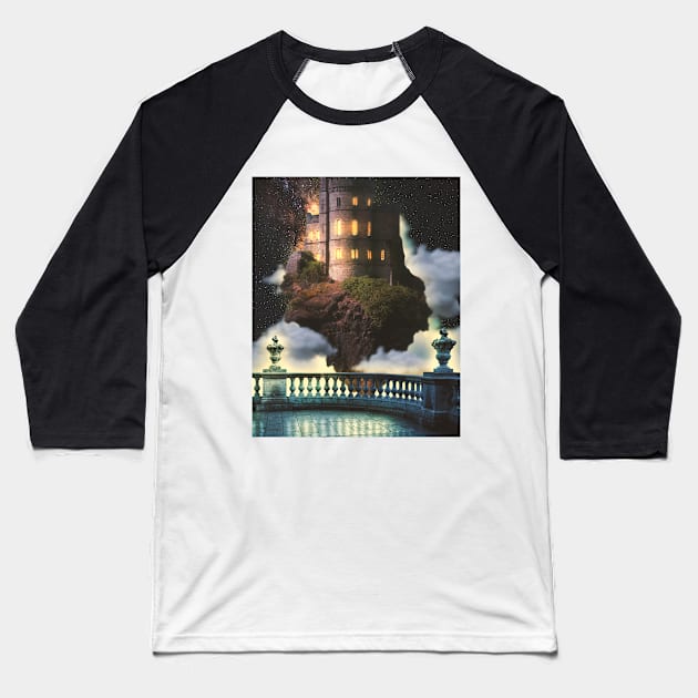 The Floating Castle Baseball T-Shirt by thestanstore